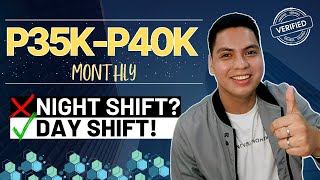 Day Shift Online Jobs | Earn Up To P40K At Home Working AM Shift!