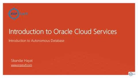 Oracle Cloud Services - Autonomous Database Creation and Remote Connectivity