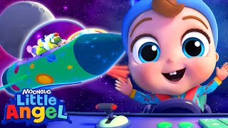 Twinkle Twinkle Little Star | Space Rocket Playtime | Best Cars & Truck Videos For Kids