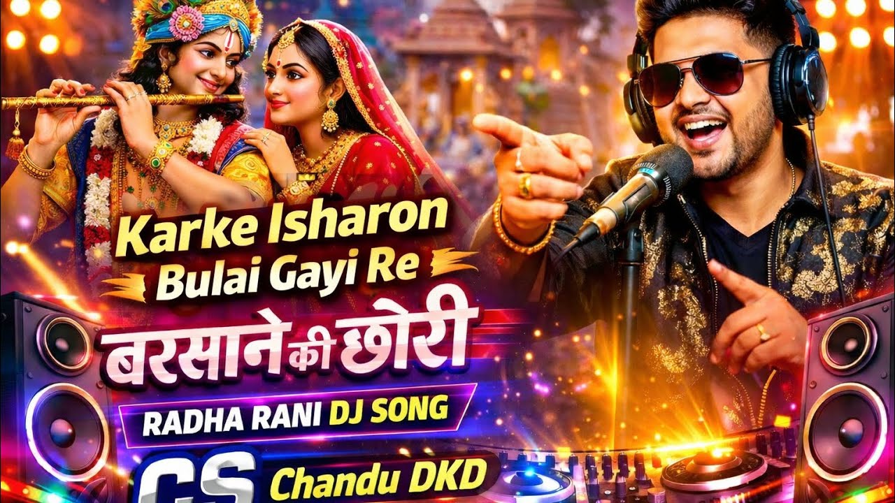 करके इशारों बुलाई गई रे| Radha Rani DJ Bhajan | CS Chandu DKD | Barsane Ki Chhori | New DJ Song 2026