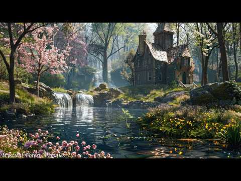 Celtic Village In The Forest Cozy Cottage Soundscapes For Relaxation Stress Relief 
