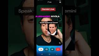 Trying Gemini Ai Live (Video)
