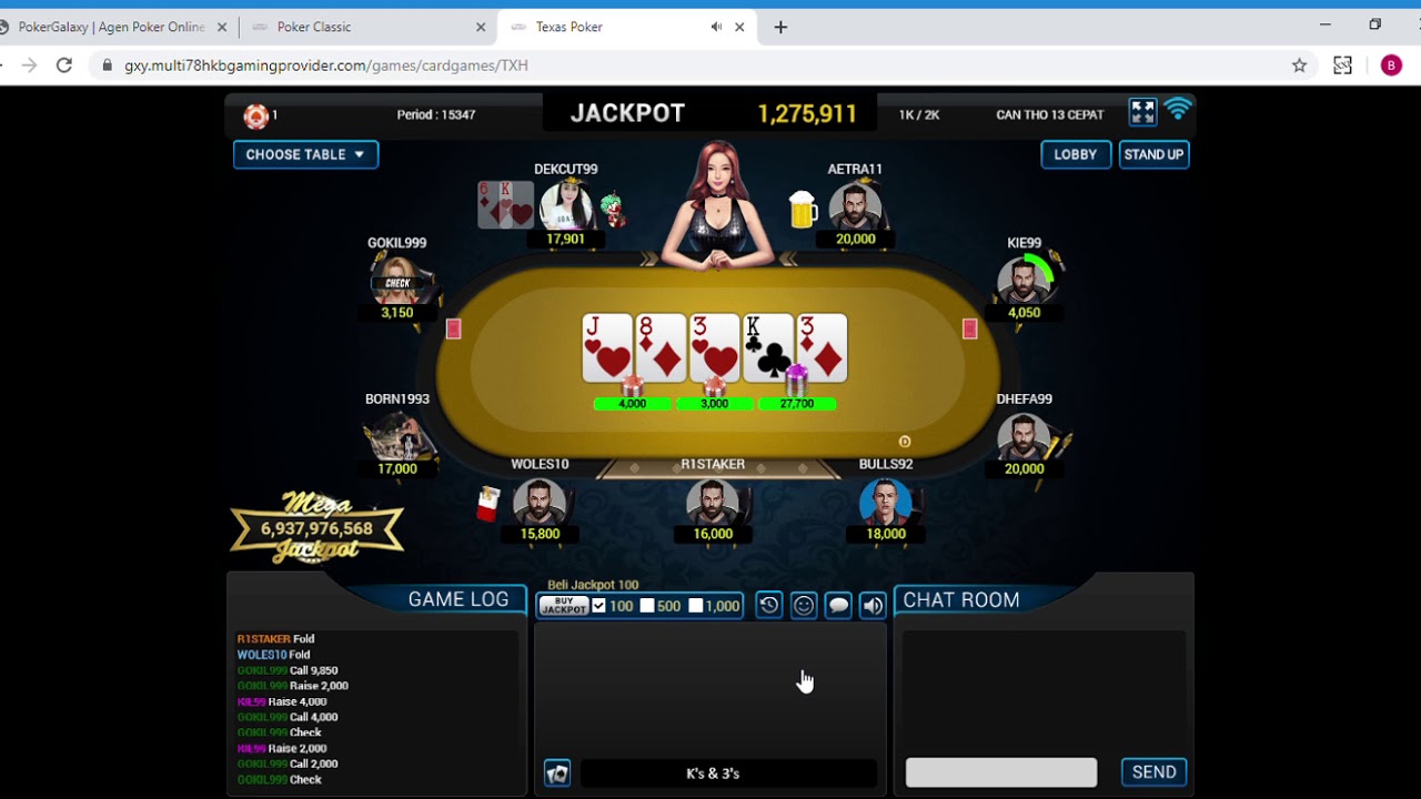 jackpot mingguan poker terbaru