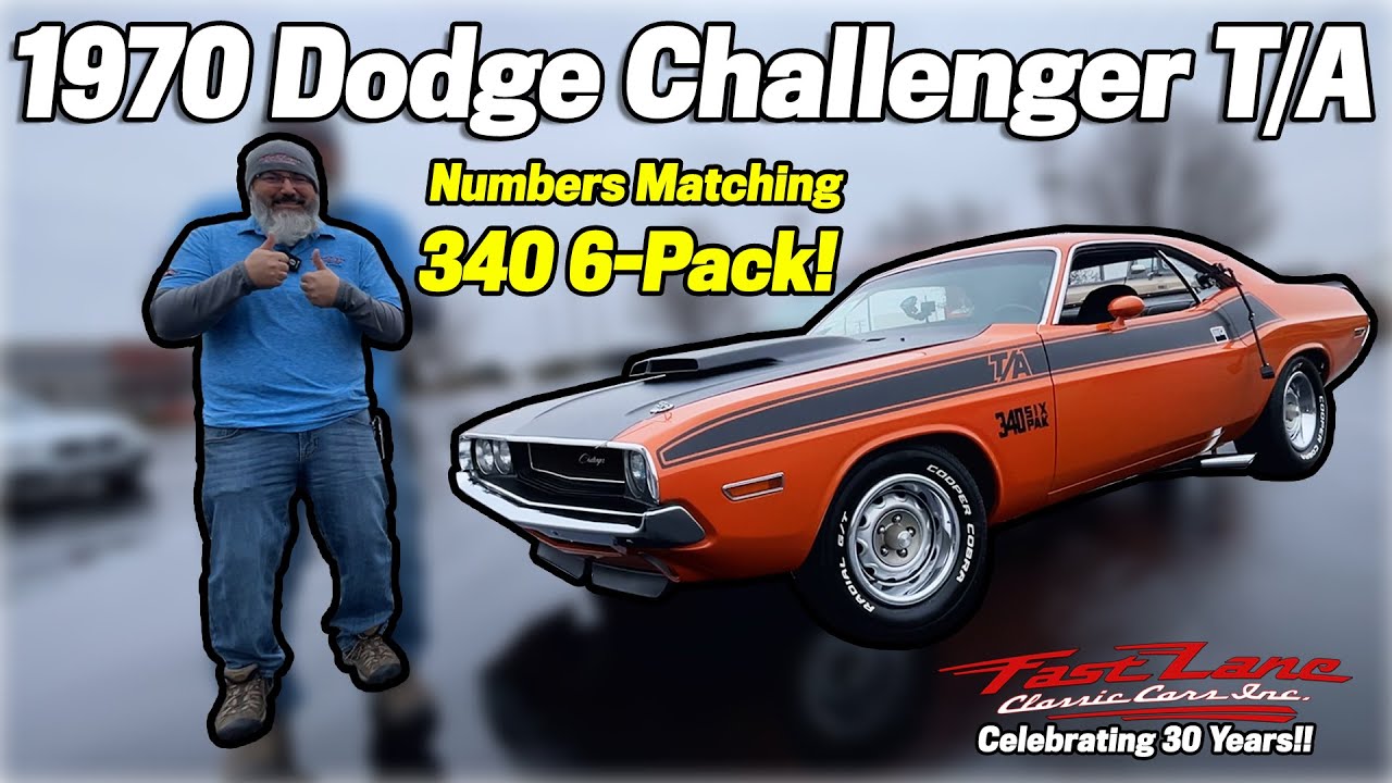 1970 Dodge Challenger T/A 340 6-Pack For Sale at Fast Lane Classic