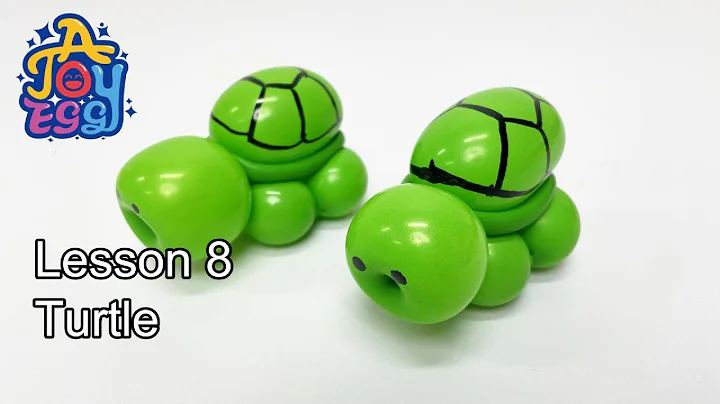 Adorable Balloon Turtle Tutorial 🐢 | Easy & Cute Beginner Lesson 8