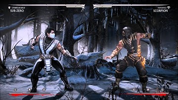 MKX SubZero Unbreakable Variation Combos
