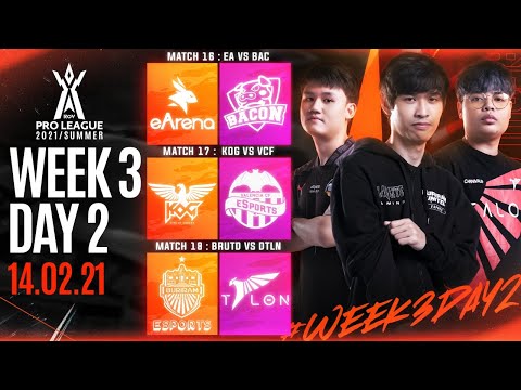 Regular Season | Week 3 Day 2 | RoV Pro League 2021 Summer