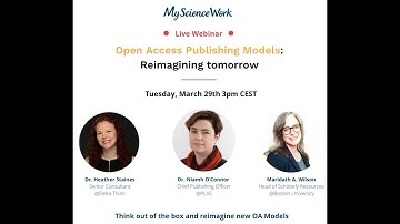 Open Access Publishing Models - Reimagining tomorrow