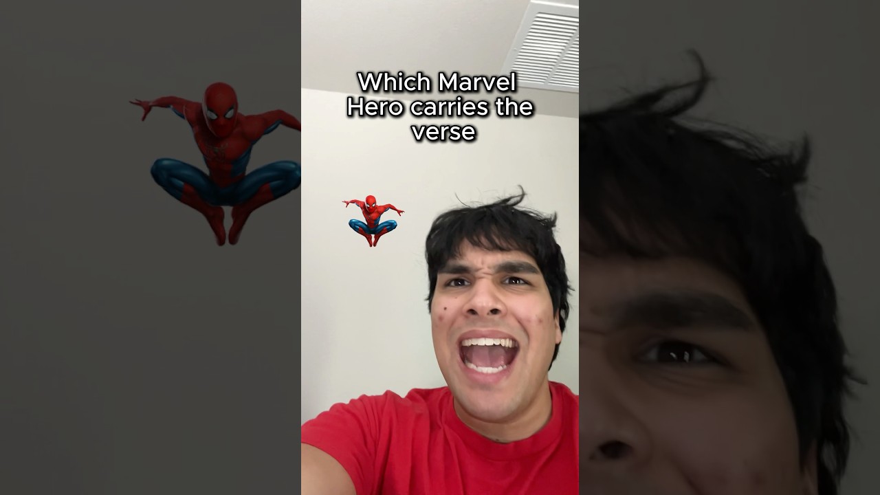 Which Marvel Hero carries the verse 