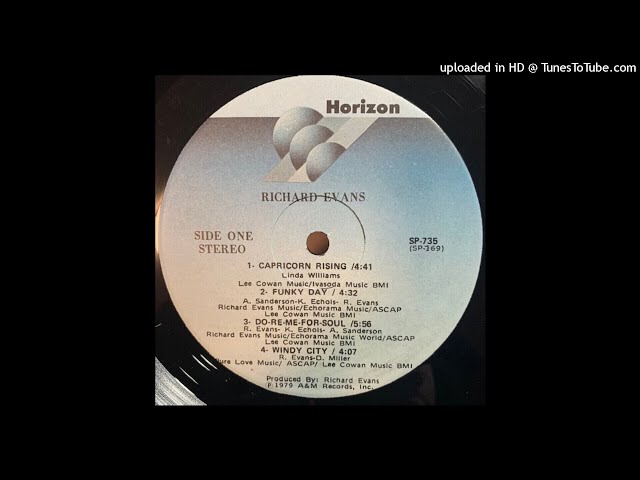 Richard Evans - Capricorn-Rising 1979 - YouTube