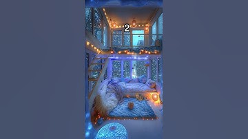 Choose a bedroom for 💤😴. #bedroom #sleep #relaxing #snow #rain #healing #vibes #asmr #asthetic