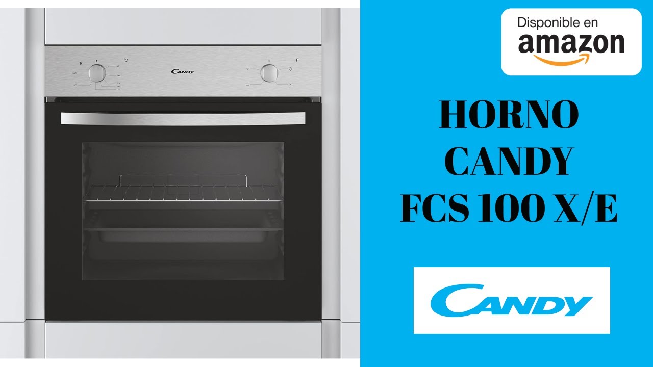 Candy Smart FCS 100 X/E, Horno Eléctrico, 70 L [Clase de eficiencia  energética A] 