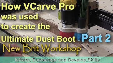 Ultimate Dust Boot VCarve Pro Design - Part 2 of 3