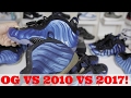 NOT SOLD OUT? OG VS 2010 VS 2017 ROYAL BLUE PENNY FOAMPOSITE REVIEW