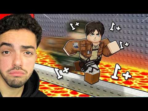 روبلوكس : علقت في سجن اتاك اون تايتن وبقيت ايرين🔥😱Titan Escape