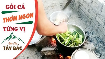 Du Lịch Tây Bắc Không Thể Bỏ Qua Tuyệt Phẩm Gỏi Cá Thơm Ngon Tròn Vị/Đặc Sản Tây Bắc/Du Lịch SayHi