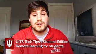 UITS Tech Tips: Student Edition
