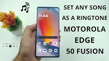 How to Set Any Song As Ringtone on Moto Edge 50 Fusion | Custom Ringtone Tutorial
