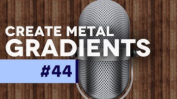 #PSin30 - Create Metal Gradient in Photoshop