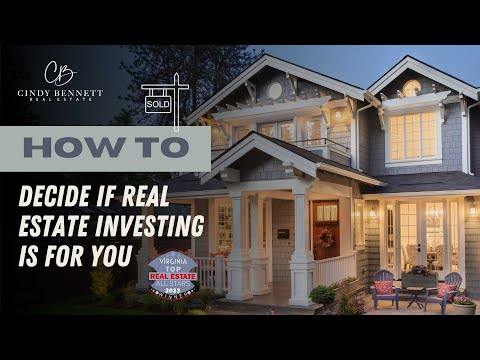 Is Real Estate Investing for You? | Real Talk with Cindy | Cindy Bennett Real Estate