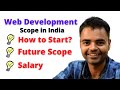 Web Development Scope in India, Top Languages to Learn for Web Design Salary, Future Scope in Hindi