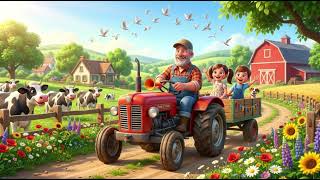 Construction Vehicle Songs Compilation  Excavator, Bulldozer, Dump Truck &amp; Crane  Kids Cartoon Songs