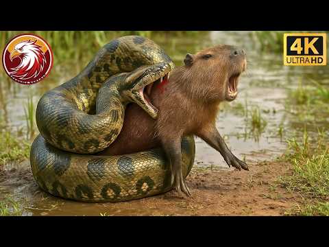 Marais de l’Amazonie : Affrontements de Survie Féroces #Documentaireanimalier | Royaume Sauvage