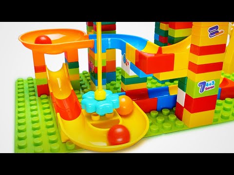 Exploring Colors, Shapes, and Numbers with Funfair Blocks