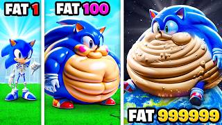 Skinny To FATTEST SONIC EVER In GTA 5!