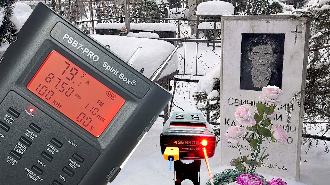 ЭГФ НА МОГИЛЕ ИГОРЯ — ОТВЕТ С ТОЙ СТОРОНЫ | КЛАДБИЩЕ ЗАГОВОРИЛО. ЭГФ  PSB7-PRO Spirit Box