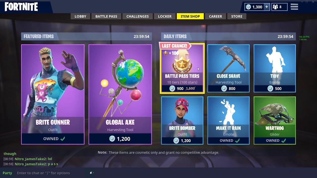 New Fortnite Daily Item Shop April 30 30 04 18 Youtube