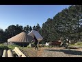 Building the Yurt 06  - Moving In
