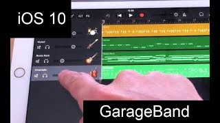 Garageband On Ipad With Ios - A Tutorial - Youtube