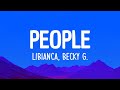 Libianca - People (Lyrics) ft. Becky G