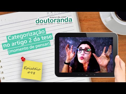 Vídeo: É categorizar ou categorizar?