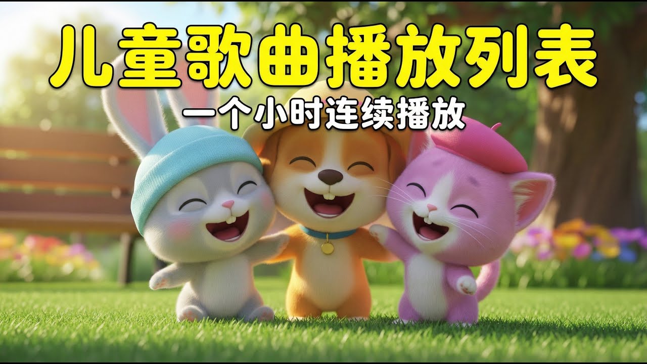 儿童歌曲播放列表  1个小时连续播放 小朋友喜欢的音乐