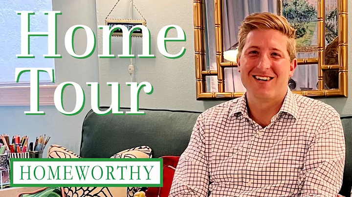 HOUSE TOUR l Inside a Preppy and Colorful 300 Squa...