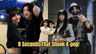 Fans In Shock 8 Seconds Of Btss Jungkook & Blackpinks Lisa That Caused An Uproar