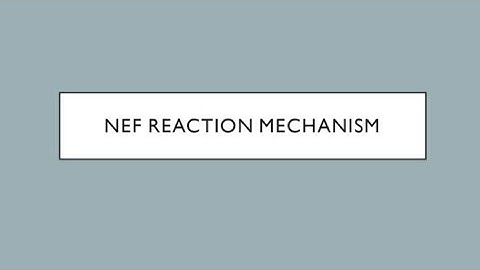 NEF REACTION MECHANISM | MSc CHEMISTRY