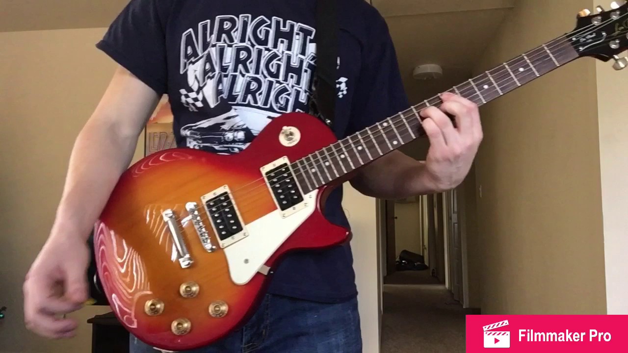 Under the Bridge Guitar Cover (4 months experience) YouTube