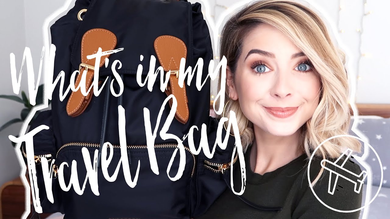 Whats In My Travel Bag Zoella YouTube