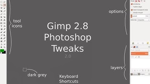 Theme Pack Makes GIMP Look and Work Like Photoshop
