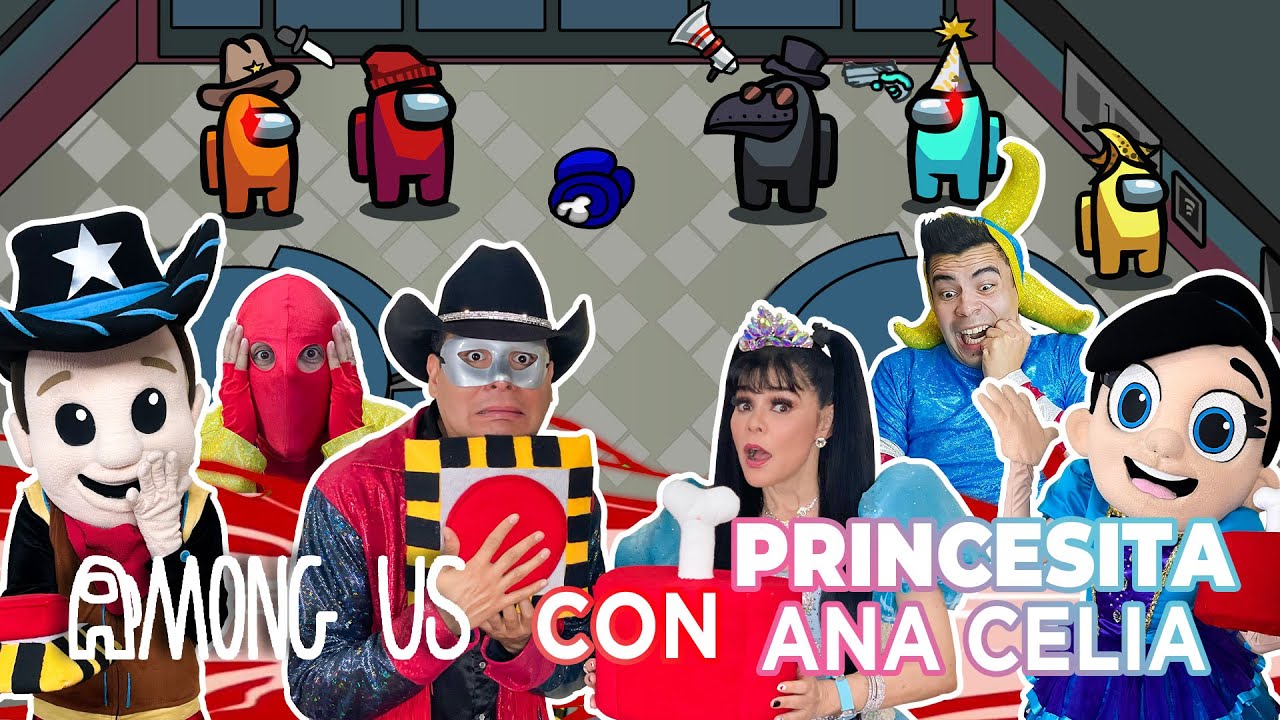 Princesita Ana Celia Juega Among Us con Manito y Maskarín. Casi nos arrepentimos 😭.