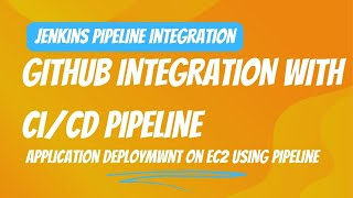 Jenkins Ci/CD pipeline with GitHub webhook for deploying Node JS APP  DevOps project 03