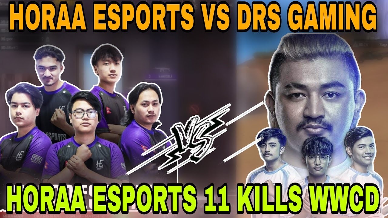 Horaa Esports vs DRS Gaming Horaa Esports 11 Kills Chicken Dinner 🍗