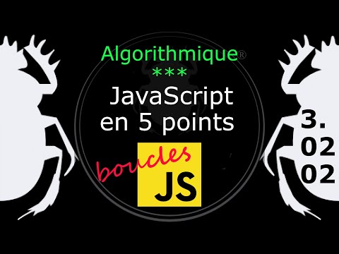 Algorithmique : JavaScript en 5 points - 3.02.02 continue et label