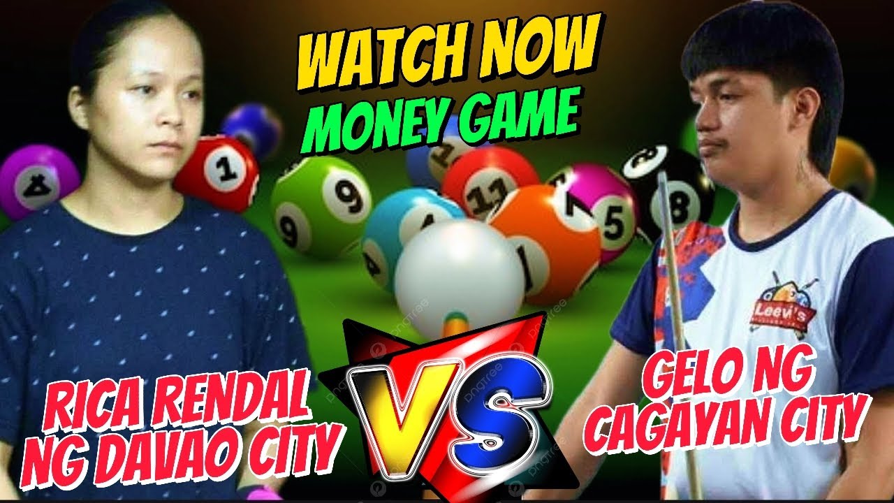 WATCH NOW MONEY GAME RICA RENDAL VS GELO NG CAGAYAN DE ORO CITY 😱😱😱🎱🎱🎱
