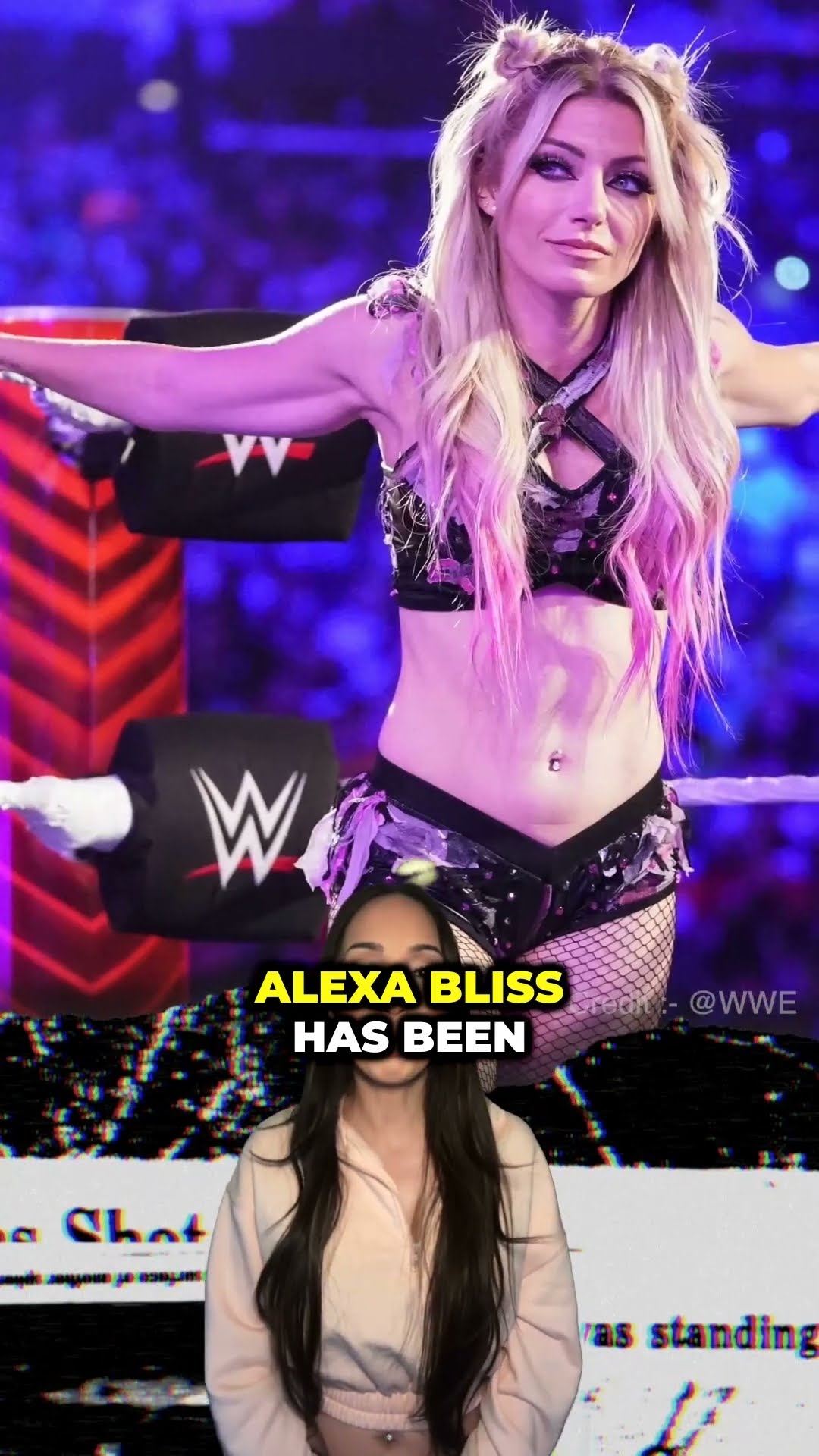 What if Alexa Bliss is no 30 at the Royal Rumble! #AlexaBliss #RoyalRumble #WWE  #shorts