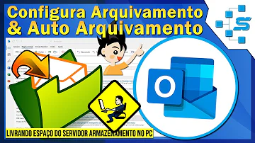 Como fazer um arquivo morto no Outlook?