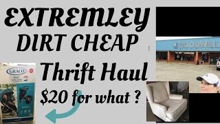 WEEKEND THRIFT HAUL | THRIFT WITH ME | THRIFTING GOODWILL | DIRT CHEAP HAUL